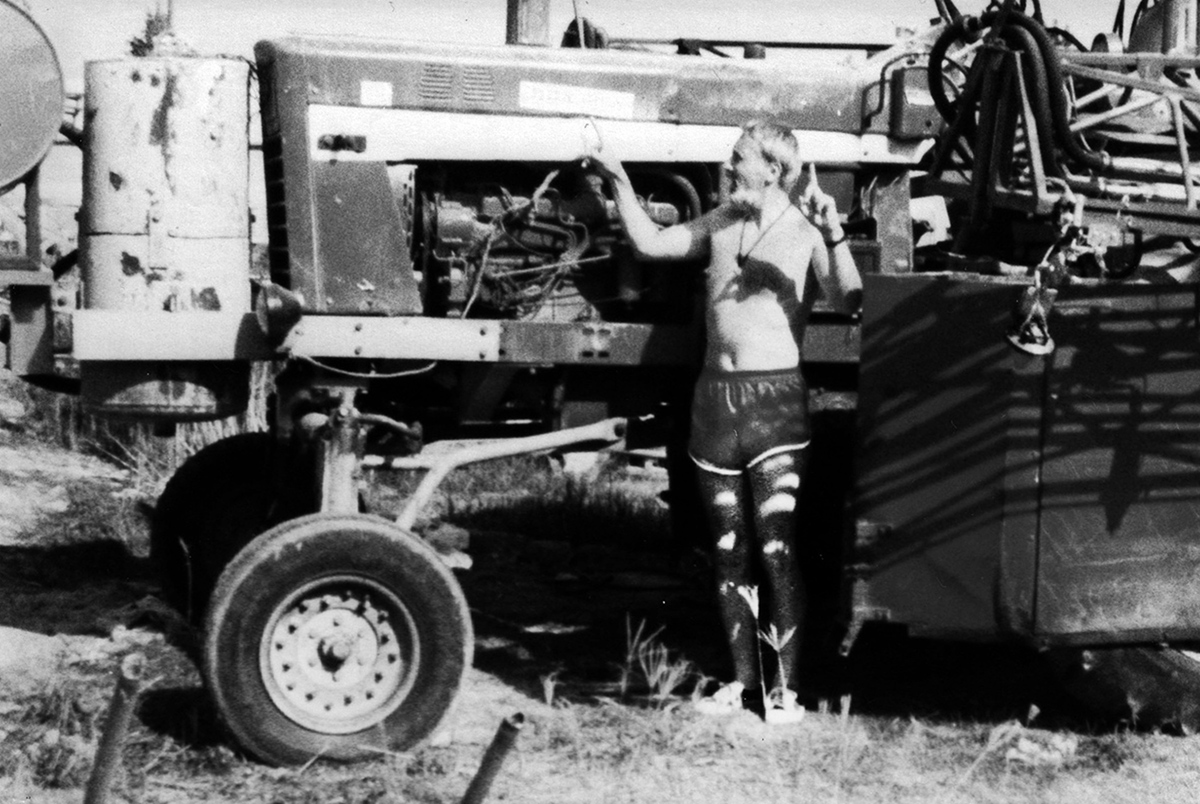 Meir Lubor Dohnal v září 1982 v izraelském kibucu Ein Šemer