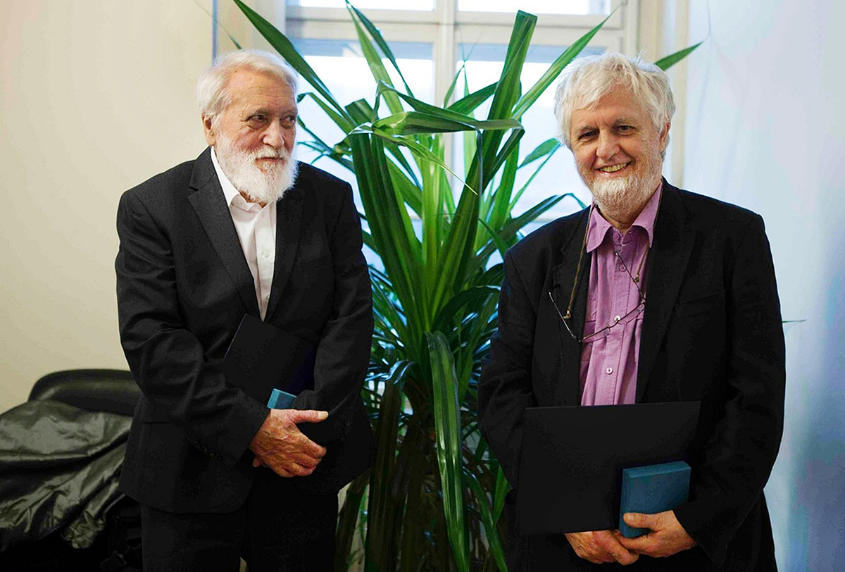 Scenárista, dramaturg a režisér Lubor Dohnal a filmový a teoretik Jan Bernard