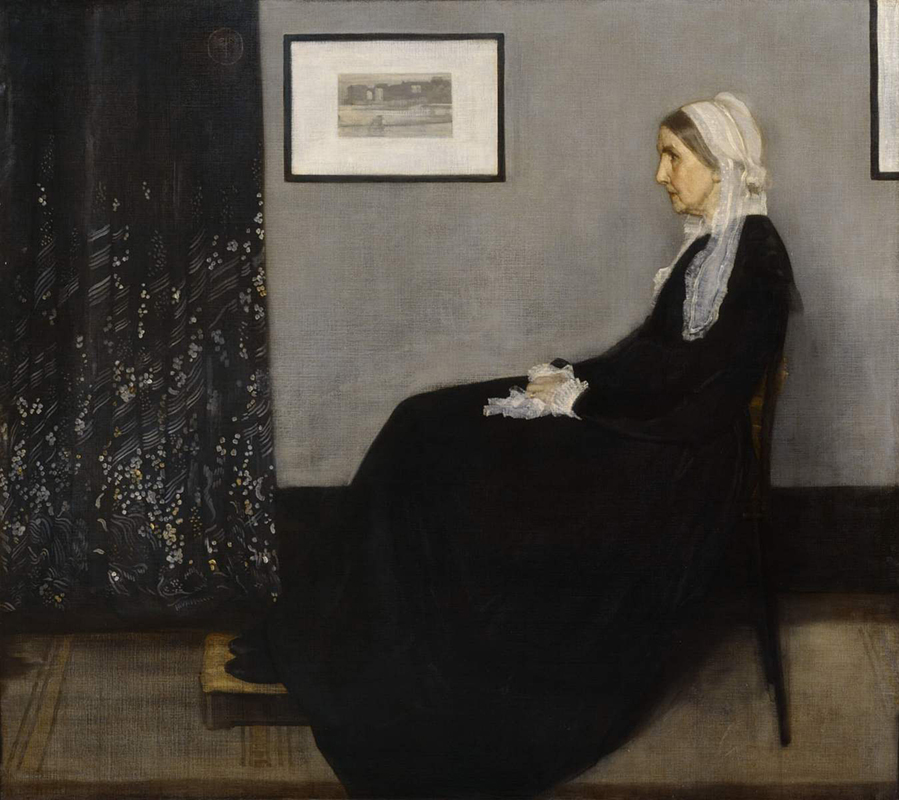 James Abbott McNeill Whistler: Arrangement in Grey and Black No.1