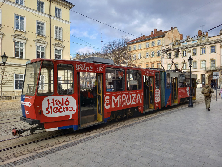 Česká tramvaj „Kobra