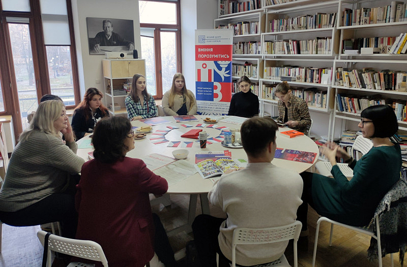 Setkání Terezy Souškové se studenty bohemistiky,