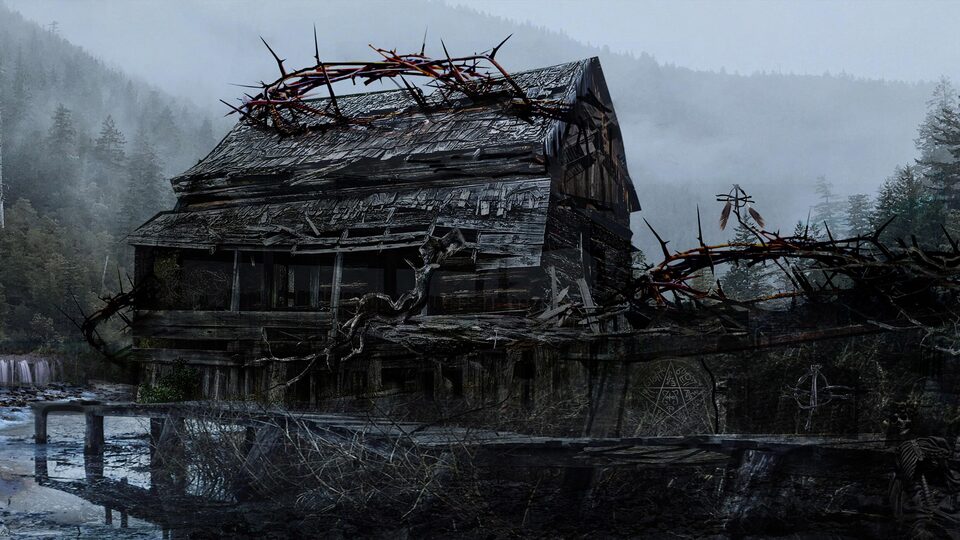 ilustrační snímek polorozbořeného domu