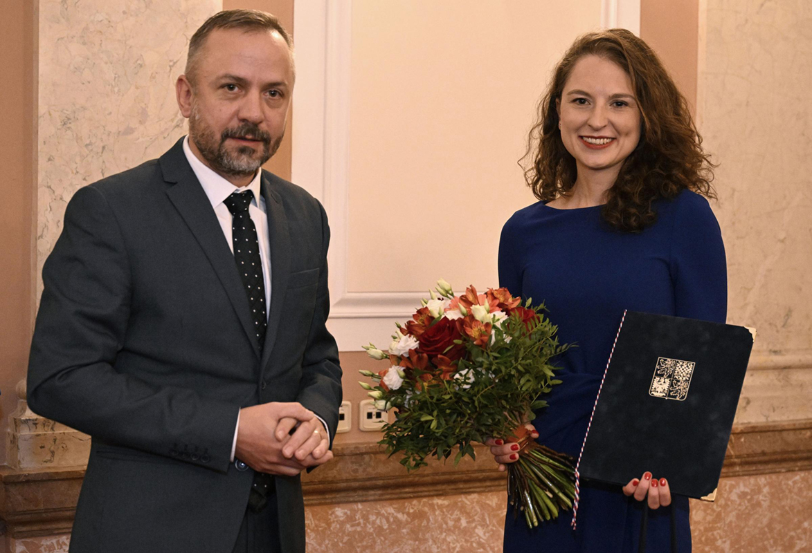 Pavla Hubálková oceněná za popularizaci vědy