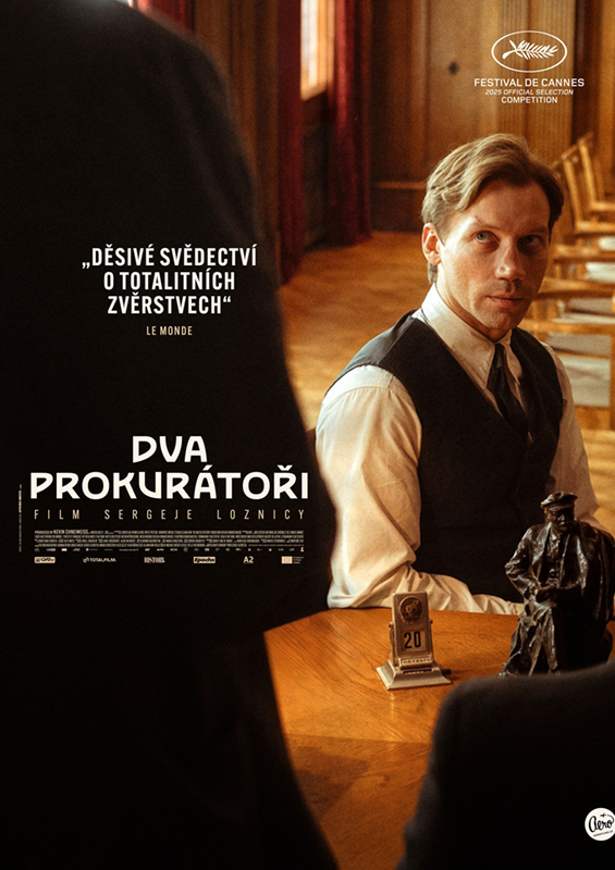 Tuzemská verze plakátu k filmu Dva prokurátoři.