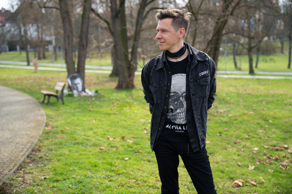 Básník Aleš Kauer