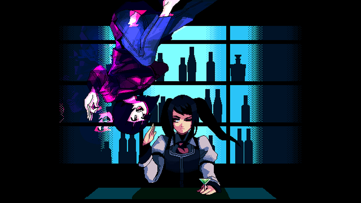 Screenshot ze hry VA-11 Hall-A
