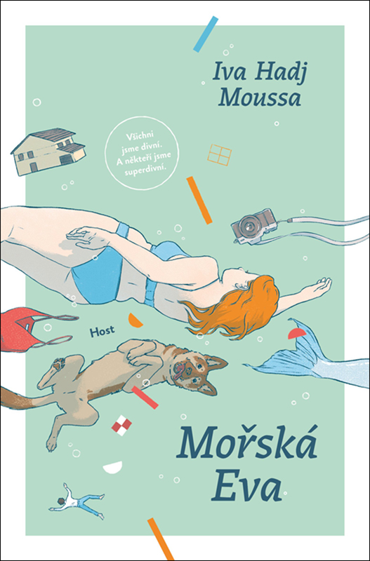 Obálka románu Mořská Eva