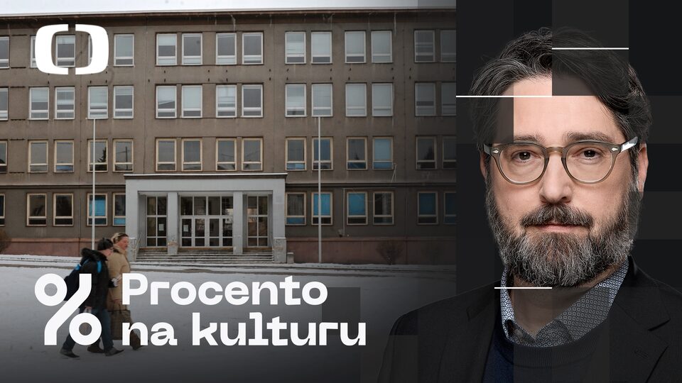 Hostem rozhovorového Procenta na kulturu byl spisovatel Martin Kanaloš
