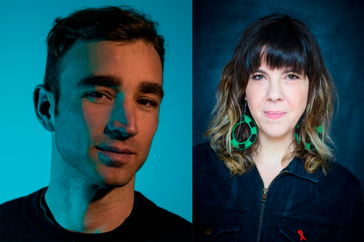 Tvůrčí duo snímku Věříme vám: Charlotte Devillers (vpravo) a Arnaud Dufeys