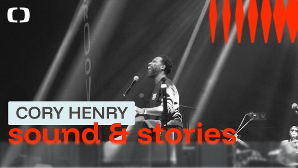 Americký hudebník Cory Henry