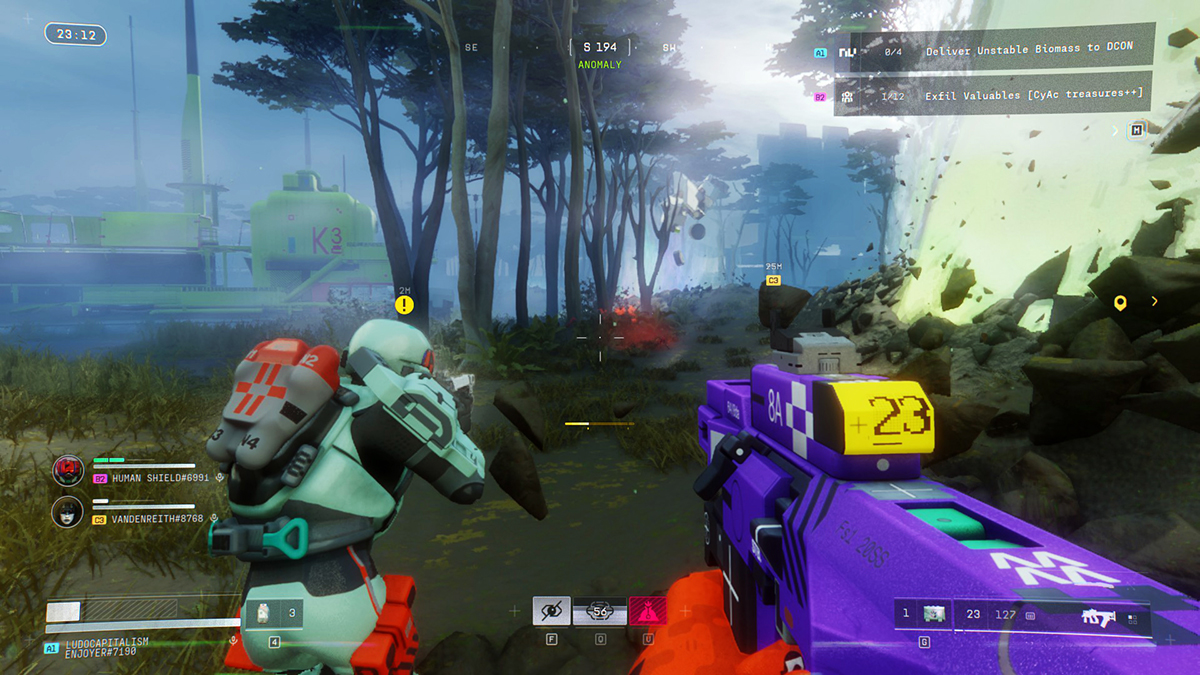 Screenshot ze hry Marathon