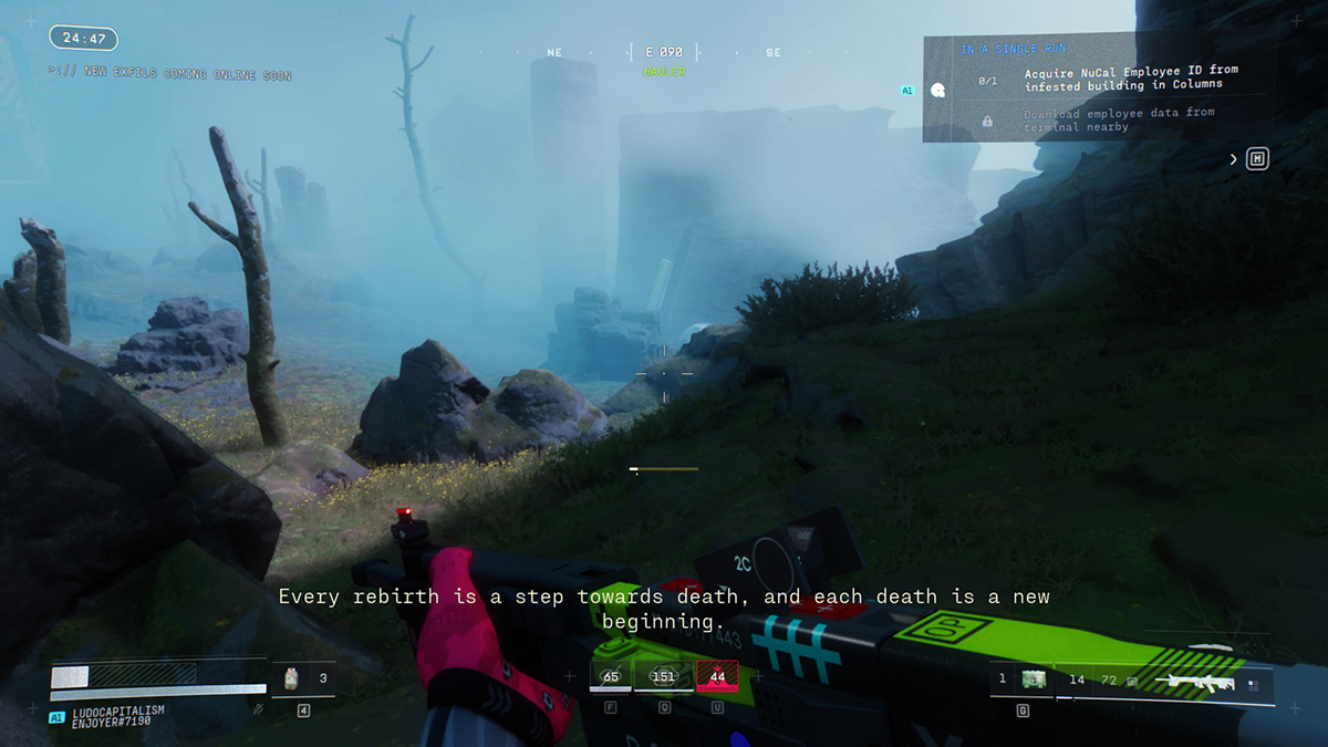 Screenshot ze hry Marathon