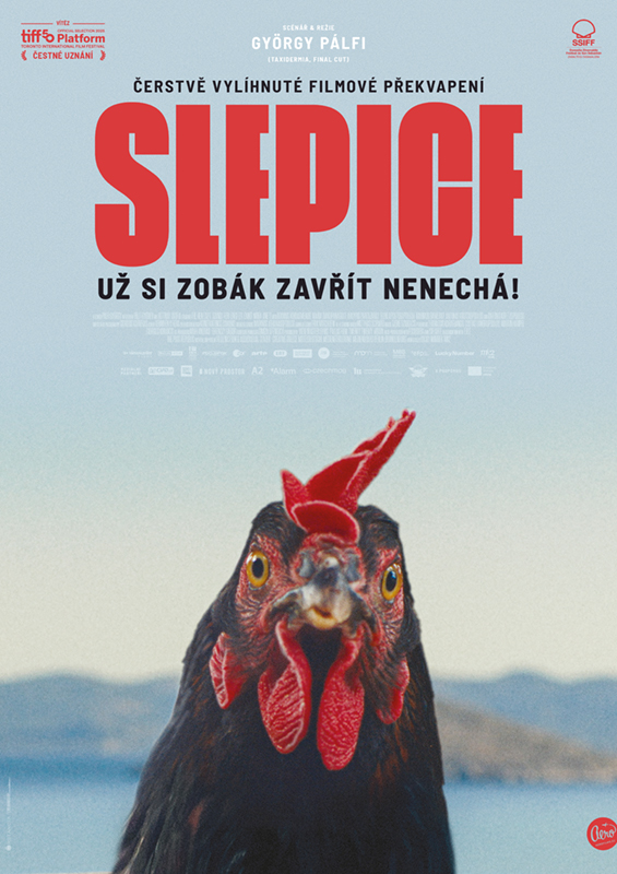 Český plakát k filmu Slepice