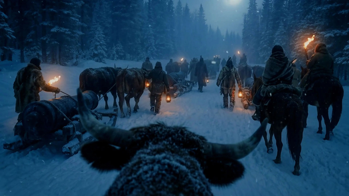 Záběr ze série On This Day... 1776