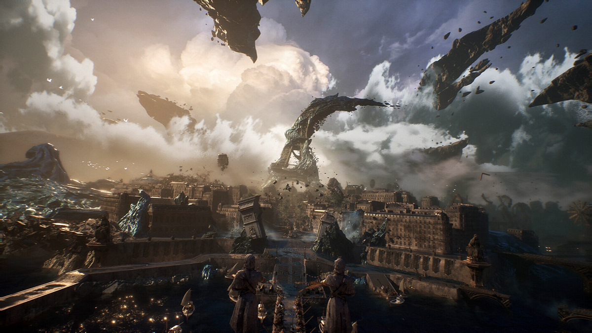 Screenshot z oceňované i inkriminované hry Clair Obscur: Expedition 33