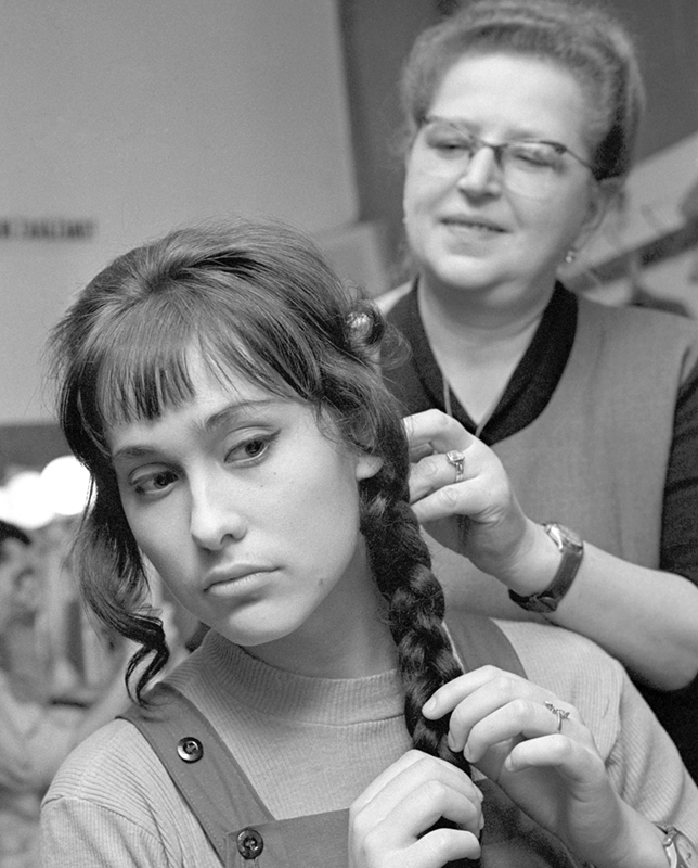 Herečka Marie Málková 