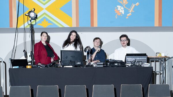 Vedení Vzletu. Zleva: Anna Klimešová, Emílie Formanová, Boris Jedinák, Petr Erbes