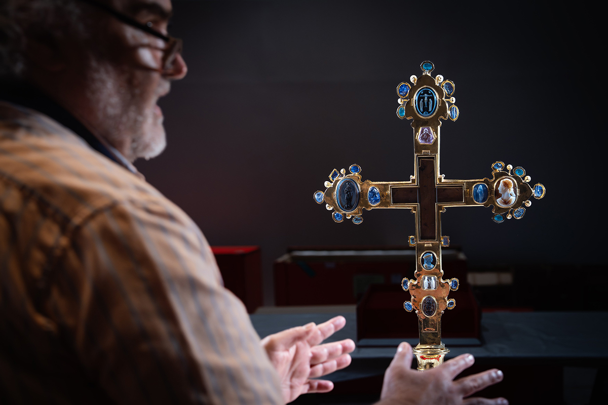 Pohled do výstavy Fragmenty paměti