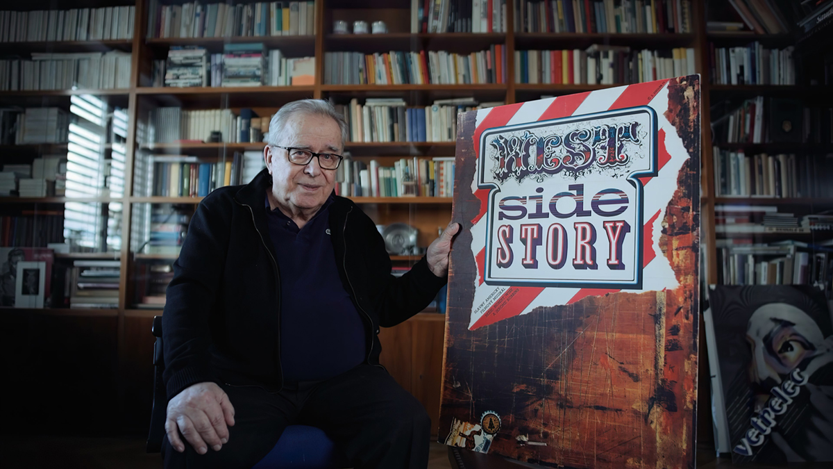 Grafik Zdeněk Ziegler a jeho plakát k filmu West Side Story