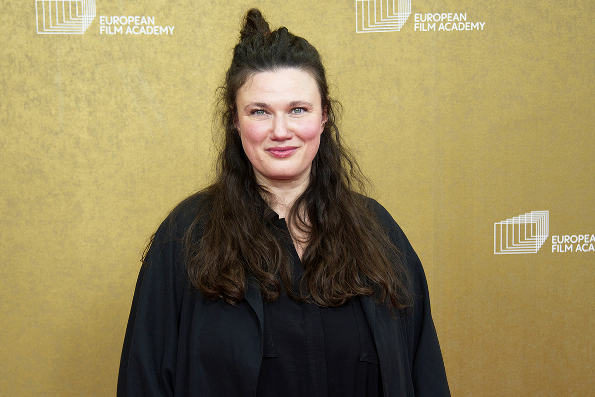 Mascha Schilinski na Evropských filmových cenách v lednu 2026 v Berlíně