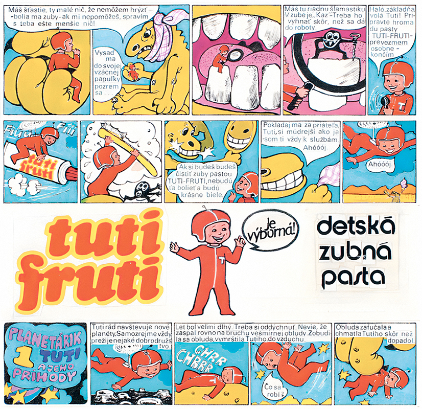 Komiks Planetárik Tuti (1974) od Vlasty Baránkové