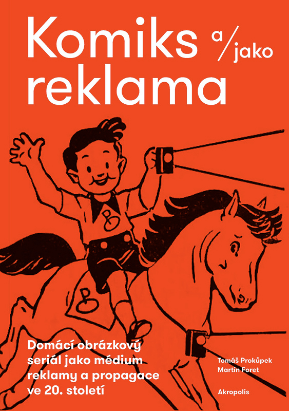 Obálka knihy Komiks a/jako reklama