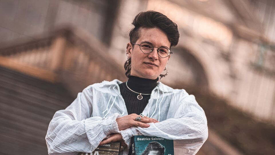 Italská spisovatelka Beatrice Salvioni