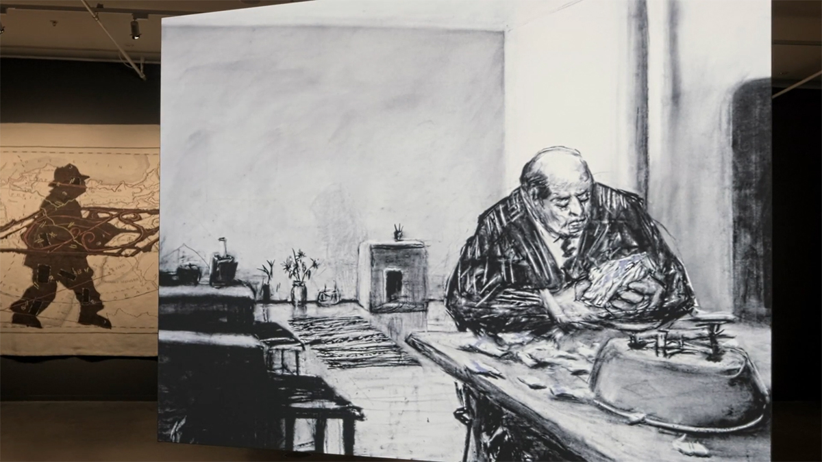 Video o sérii Drawings for Projection pro Eye Filmmuseum v Amsterdamu v roce 2019