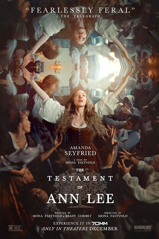 Plakát k filmu Svědectví o Ann Lee