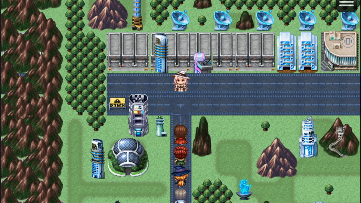 RPG Maker je natolik přístupný, že v něm za pár minut uděláte klidně i sídlo ČT Art; autor: Ondřej Trhoň, zdroj: YouTube