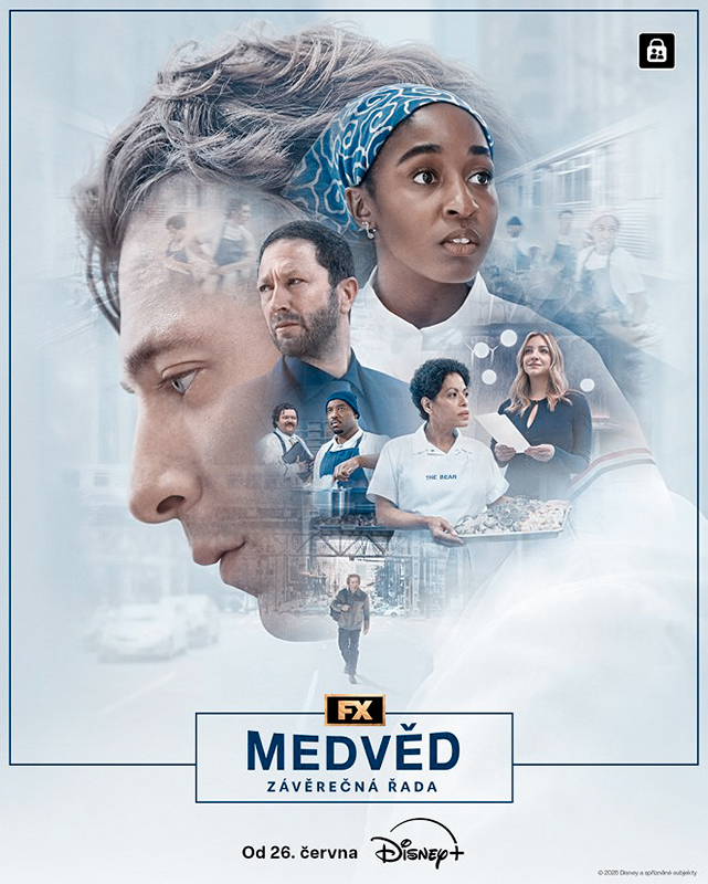 Český plakát k závěrečné sezoně Medvěda