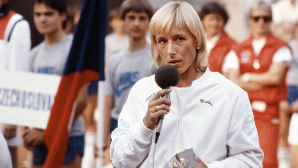 Tenistka Martina Navrátilová
