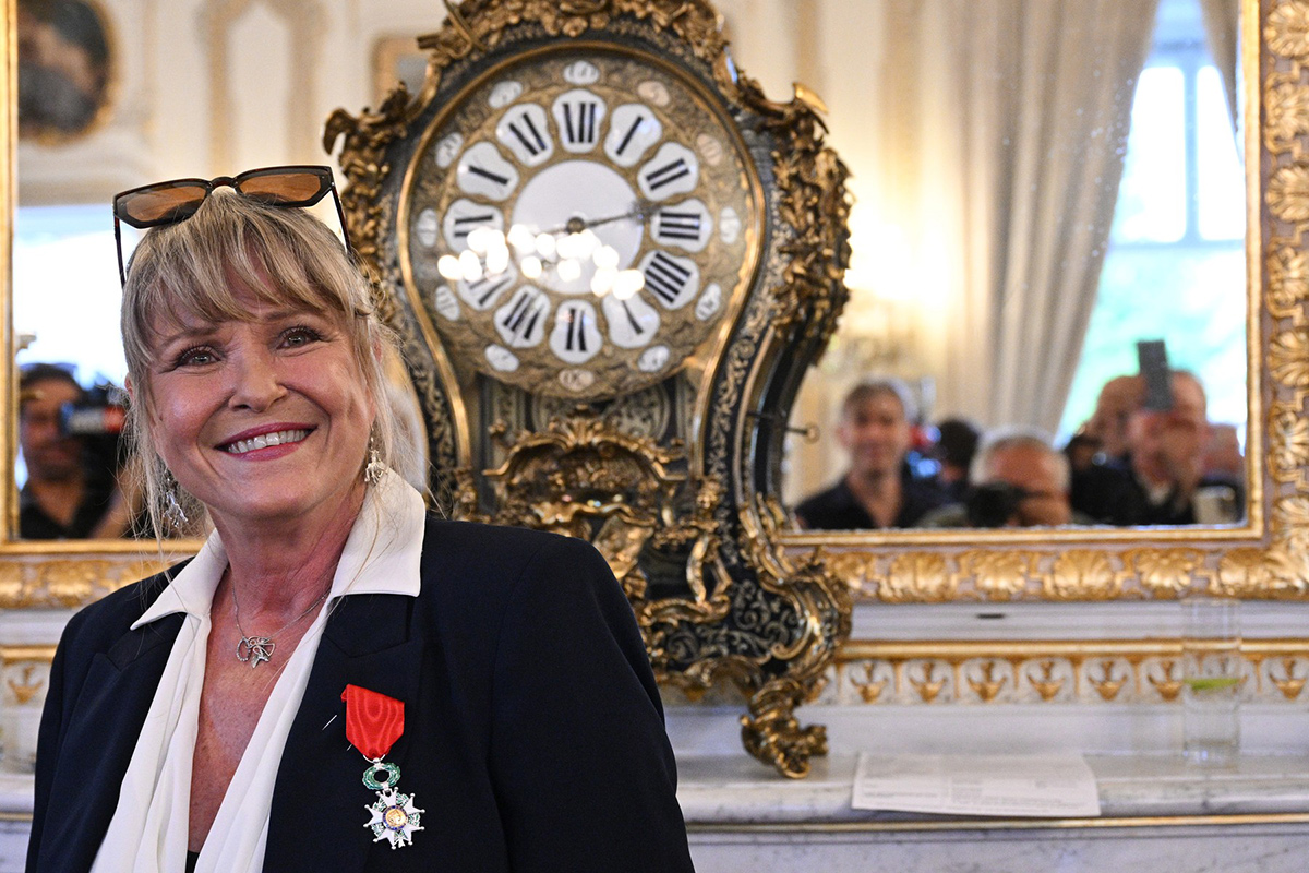 Herečka Chantal Poullainová