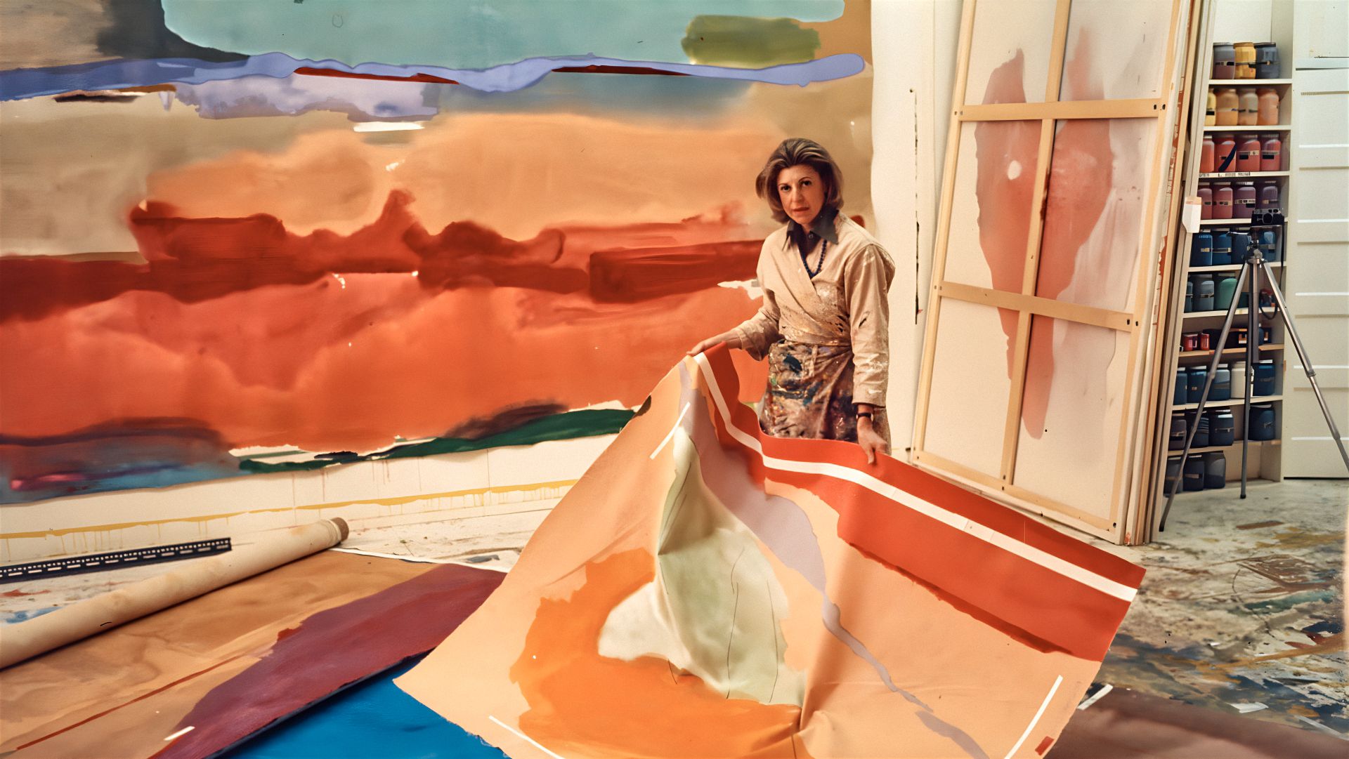 Americká výtvarnice Helen Frankenthaler