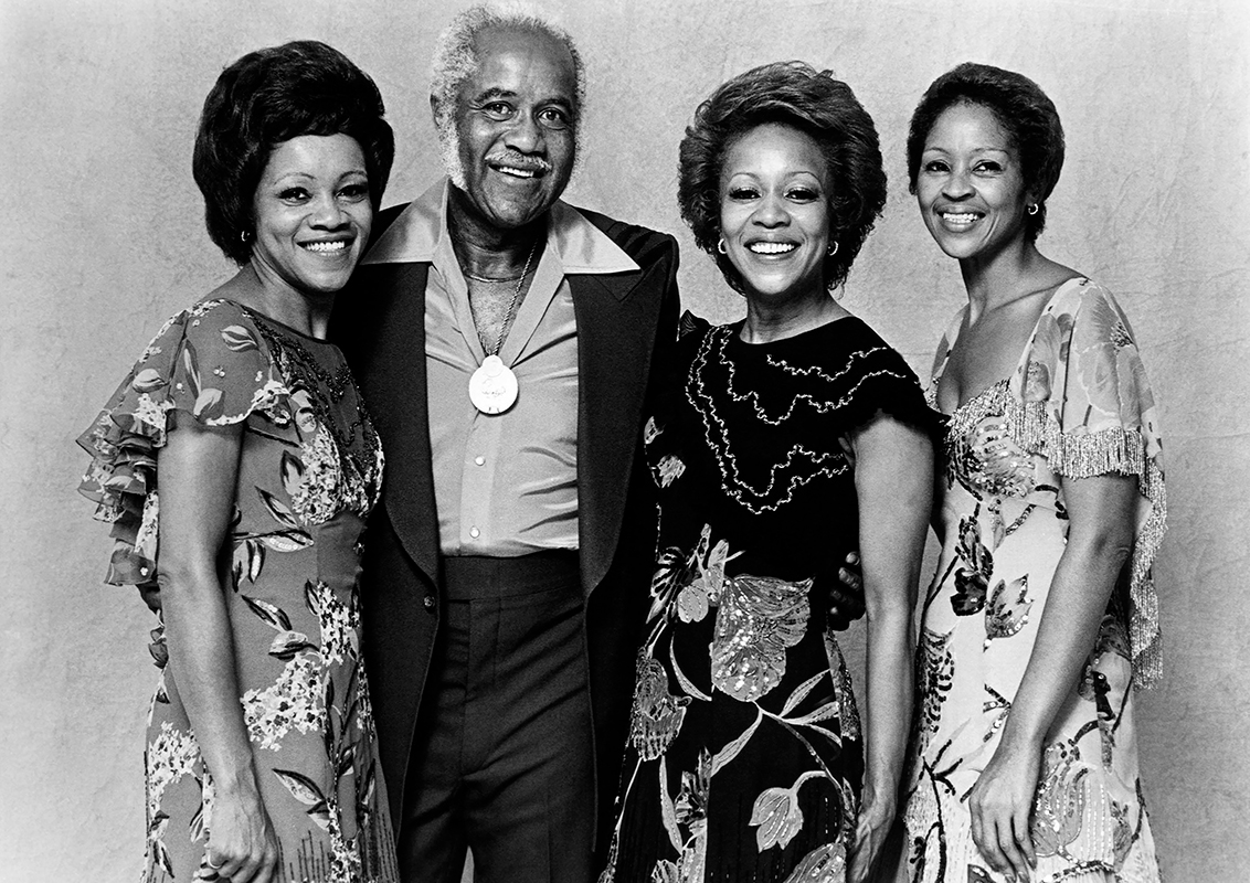 Rodinná kapela The Staple Singers