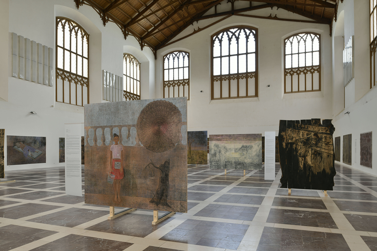 Výstava Jana Vičara v Alšově jihočeské galerii,