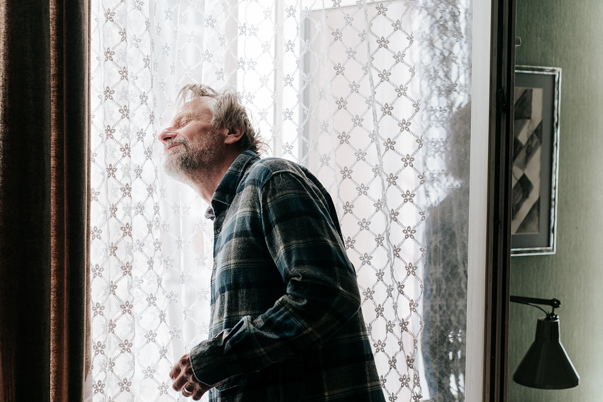 Grzegorz Przybył ve filmu Střepy, foto: archiv ČT