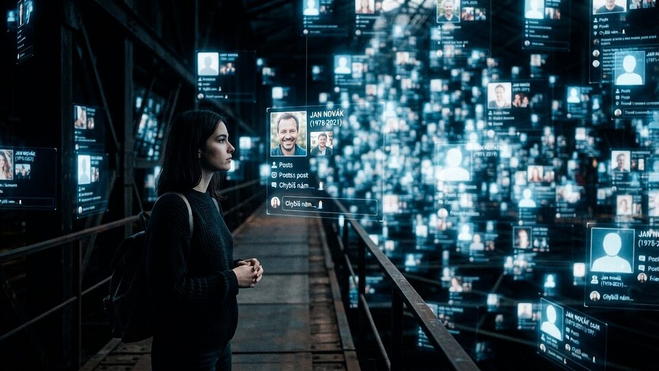 ilustrační foto o datech