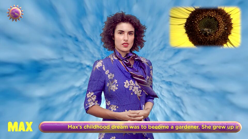 Snímek z videa Max the Weather Girl