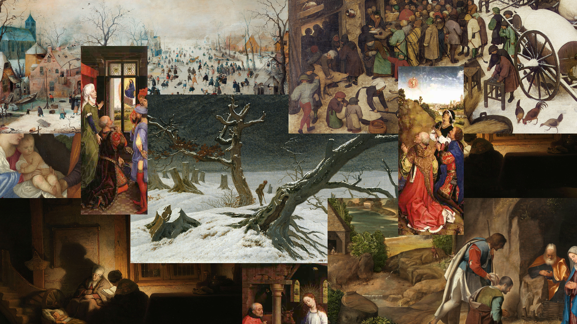 Vánoční pohlednice